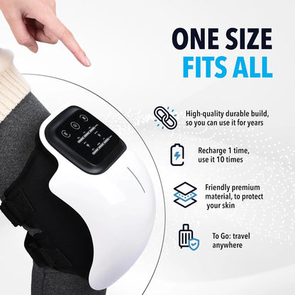 Relivio Heated Knee Massager – Pain Relief & Relaxation